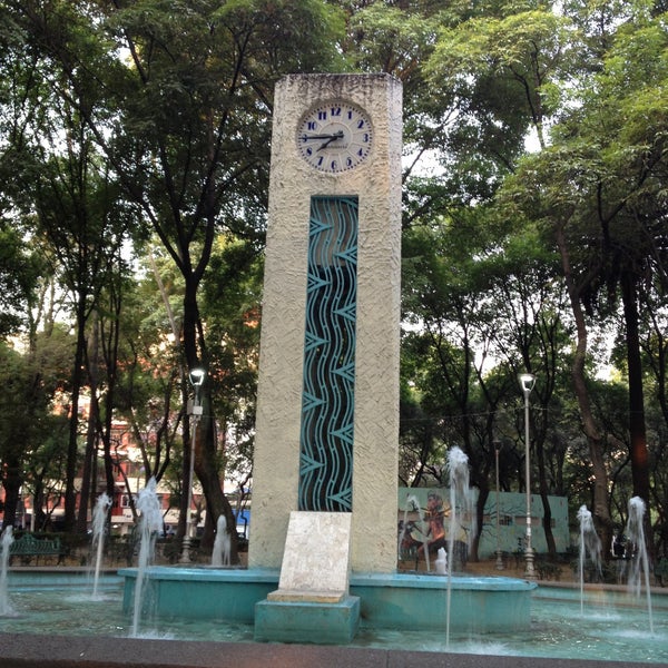 Photo taken at Parque México by Jonathan on 4/20/2013