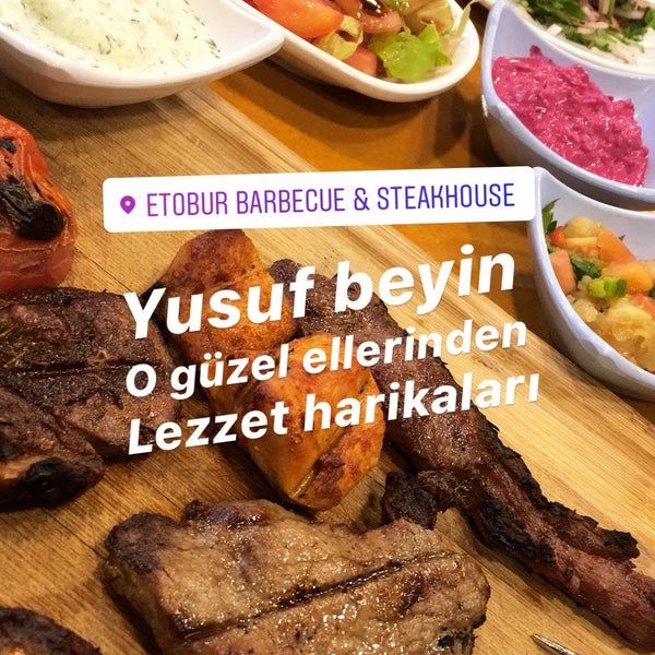 Foto tirada no(a) Etobur Barbecue &amp; SteakHouse por Melik K. em 1/9/2019