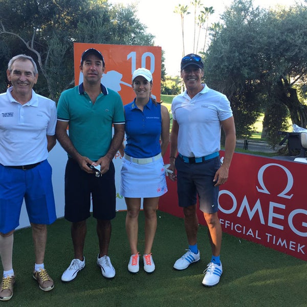 Empezando a jugar con la pro Mireia Prat #openfemenino #golf