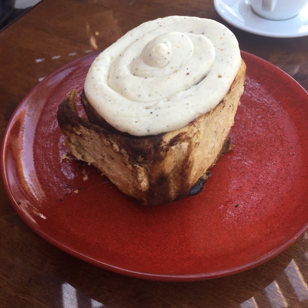 The cinnamon roll for brunch is a must have!