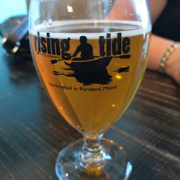 Photo taken at Rising Tide Brewing Company by Tim on 4/15/2022