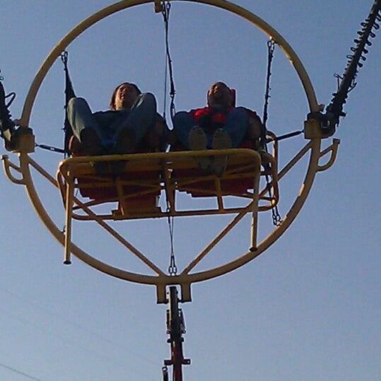 Photo taken at Zero Gravity Thrill Amusement Park by Melissa B. on 4/23/2013