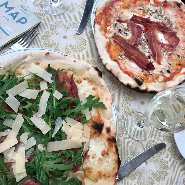 Romada yediğim en iyi pizza 👌🏼