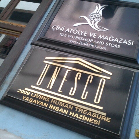 1/20/2013にGöktuğ G.がİznik Çini Turkish Ceramics &amp; Tilesで撮った写真