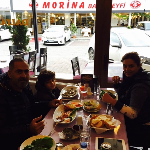 Снимок сделан в Dalyan Balık Restaurant пользователем Arzu E. 11/1/2015