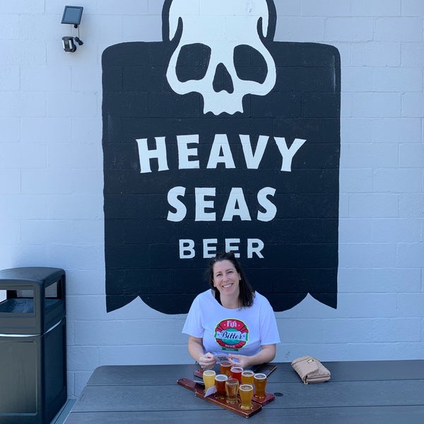 8/8/2021 tarihinde Gwen C.ziyaretçi tarafından Heavy Seas Beer'de çekilen fotoğraf