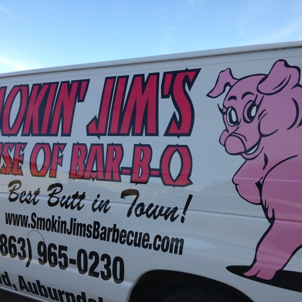 Photo taken at Smokin’ Jim&#39;s House of Bar-B-Q by Melissa T. on 10/15/2013