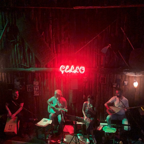 Photo taken at Çello Cafe &amp; Bar by CANER . on 8/27/2019
