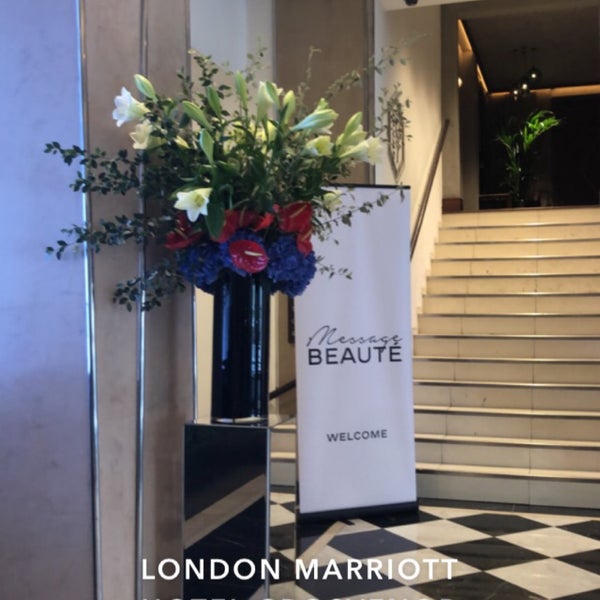 Photo taken at London Marriott Hotel Grosvenor Square by Chris F. on 6/1/2022