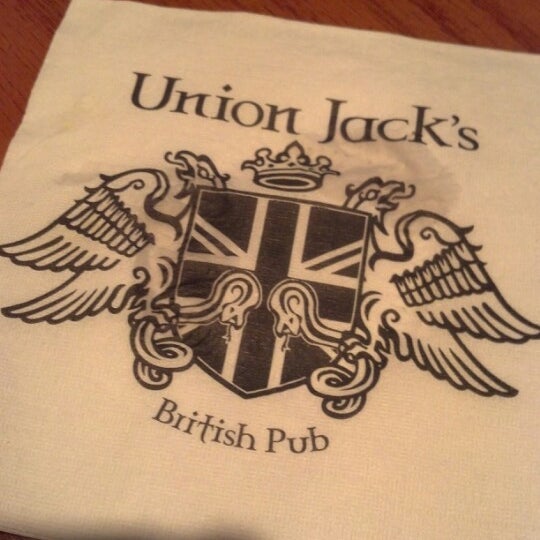 Снимок сделан в Union Jack&#39;s British Pub пользователем Keith R. 1/9/2013