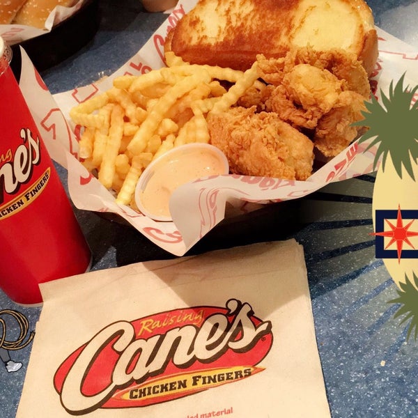 Photo taken at Raising Cane&#39;s Chicken Fingers by Salem A. on 3/18/2017