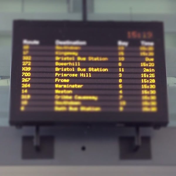 Bath Bus Station 12 tips