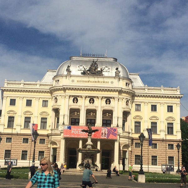 Photo taken at Slovak National Theatre by Nadine L. on 5/1/2018
