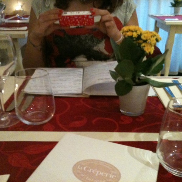 Photo taken at La Creperie d&#39;Auriane by Federica P. on 4/19/2013