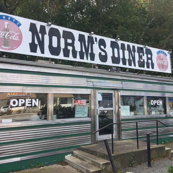 Photo taken at Norm&#39;s Diner by Brad L. on 10/16/2016