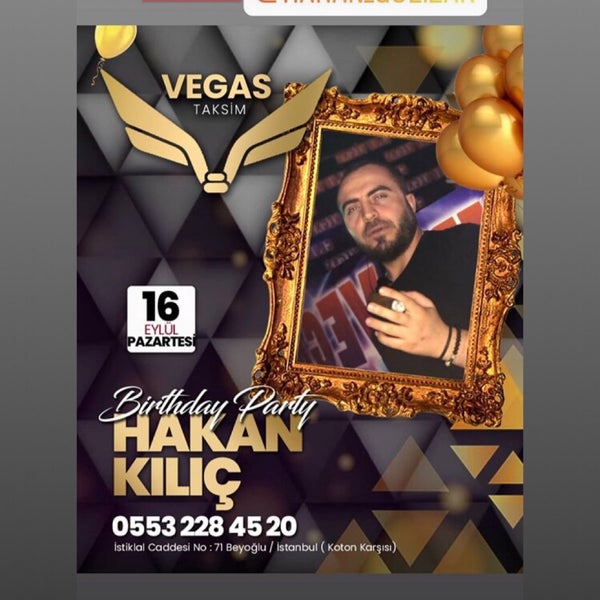 รูปภาพถ่ายที่ Club Vegas โดย Club Vegas Taksim เมื่อ 9/10/2019