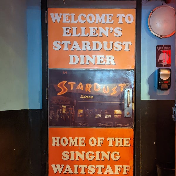 Photo taken at Ellen&#39;s Stardust Diner by Amanda on 10/26/2022