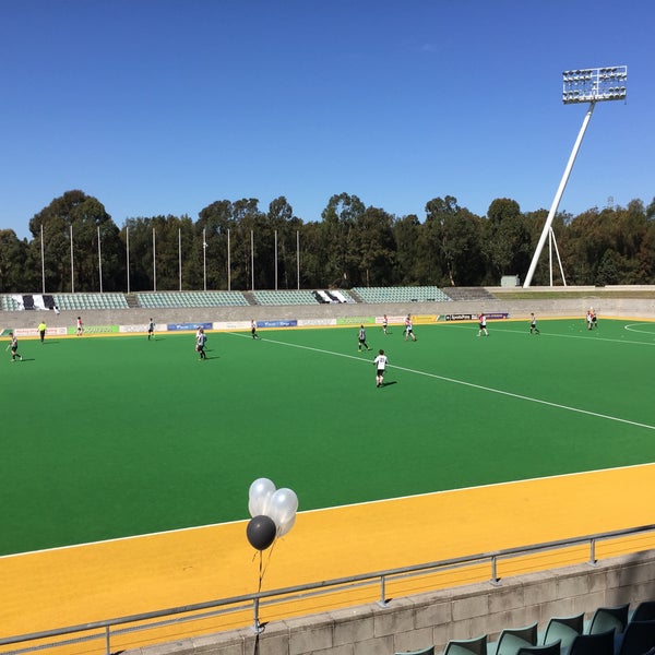 Photo taken at Sydney Olympic Park Hockey Centre by James M. on 9/12/2015