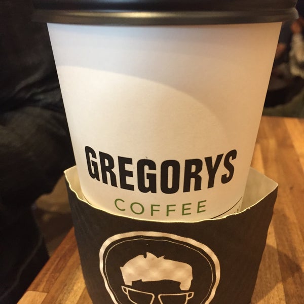 Photo taken at Gregorys Coffee by hakan d. on 6/9/2017