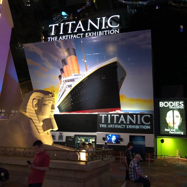 Photo taken at Titanic: The Artifact Exhibition by Jessica H. on 6/26/2019