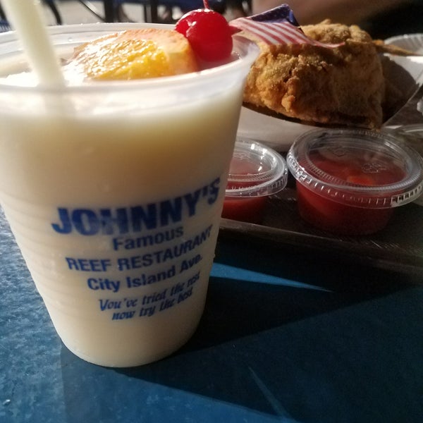 Photo taken at Johnny&#39;s Famous Reef Restaurant by Dixie on 8/20/2017