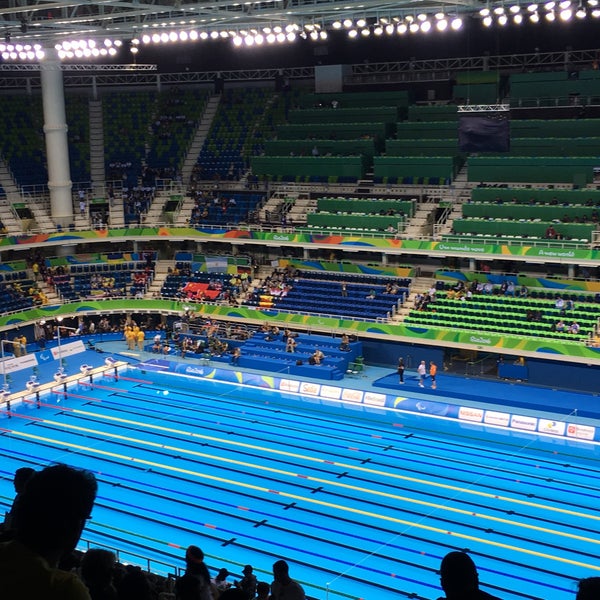 Foto scattata a Estádio Aquático Olímpico da Flávia B. il 9/8/2016