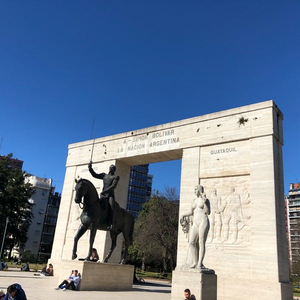 Photo taken at Parque Rivadavia by Francisco R. on 8/4/2019