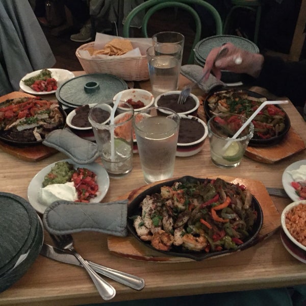 Fajitas are delicious and huge portions. For cocktails - loved the Paloma