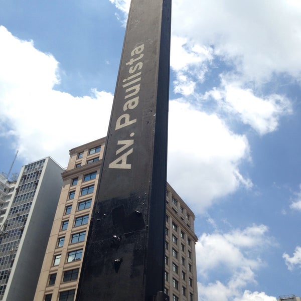 Photo taken at Paulista Avenue by 💖Caroline M. on 2/8/2015