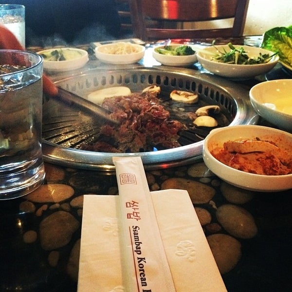 Photo taken at Ssambap Korean BBQ by John Brian S. on 1/18/2014