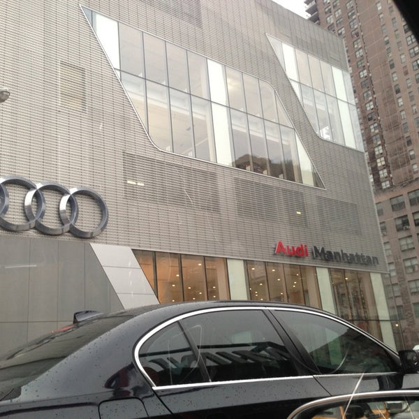 Photo taken at Audi Manhattan by Mo  on 1/15/2013