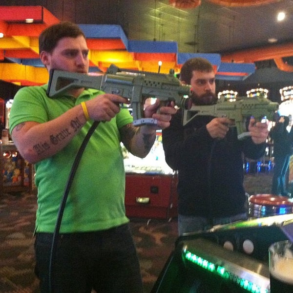 Photo taken at Dave &amp; Buster&#39;s by Amanda C. on 2/14/2013