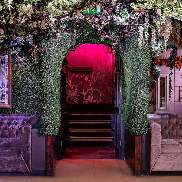 We finished refurbishing the ground floor into a secret garden. Enter our gates and explore!