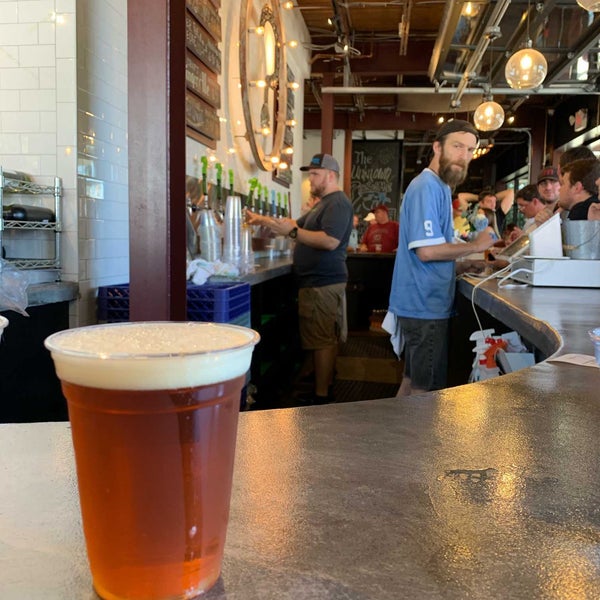 Photo taken at Unknown Brewing Co. by Bob S. on 8/31/2019