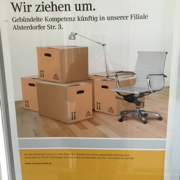 Commerzbank Bank In Winterhude