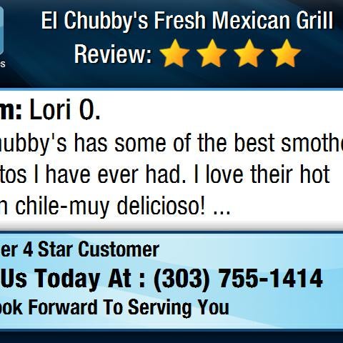 Foto tirada no(a) El Chubby&#39;s Fresh Mexican Grill por Social Media D. em 12/8/2015