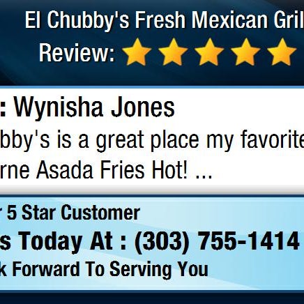 Foto tirada no(a) El Chubby&#39;s Fresh Mexican Grill por Social Media D. em 12/11/2015