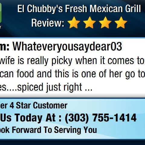 Foto tirada no(a) El Chubby&#39;s Fresh Mexican Grill por Social Media D. em 11/6/2015