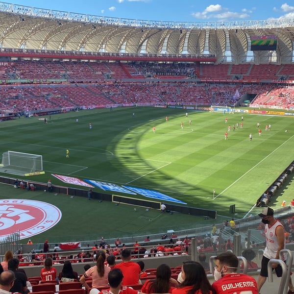 Photo taken at Beira-Rio Stadium by Fernando J. on 10/24/2021