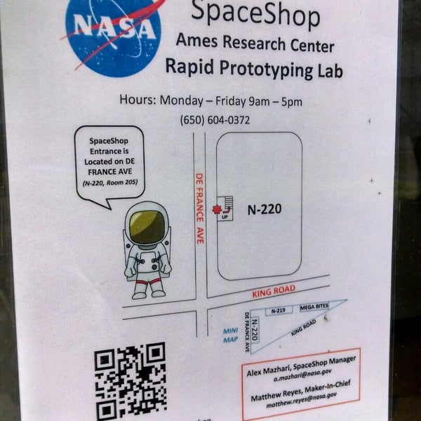 Foto scattata a NASA Ames SpaceShop da Matthew R. il 12/11/2014