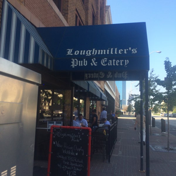 Photo taken at Loughmiller&#39;s Pub &amp; Eatery by John K. on 10/7/2015