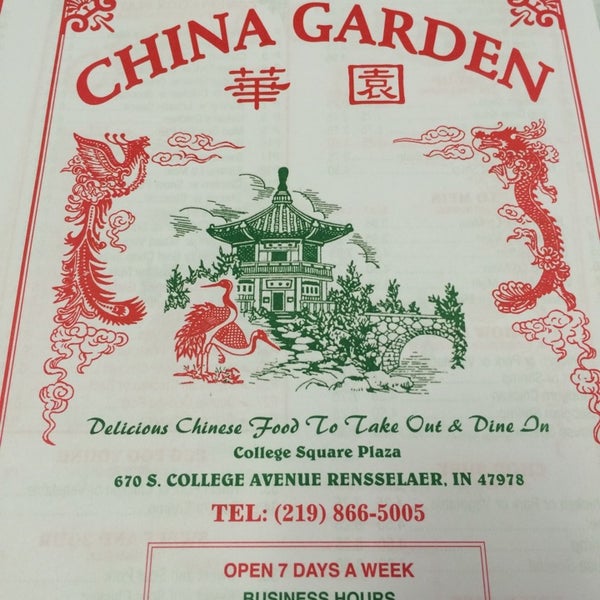 China Garden 670 S College Ave