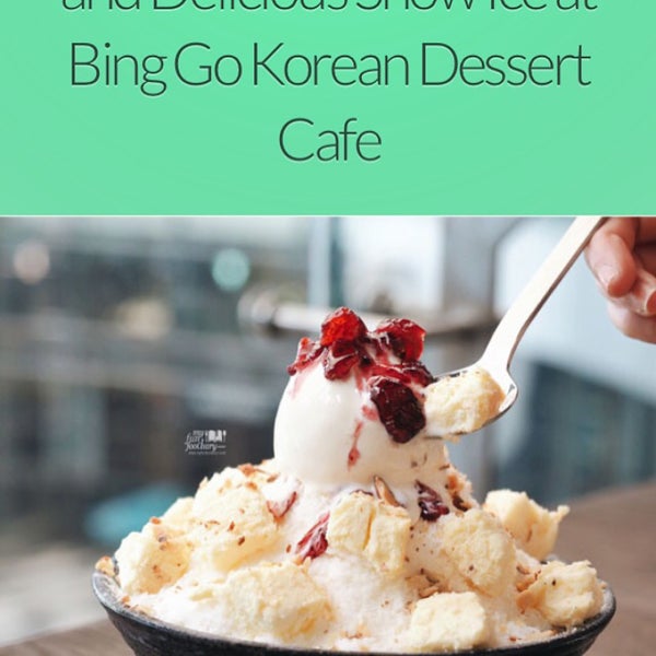 Photo taken at Bing Go Korean Cafe by Yungky P. on 7/7/2015