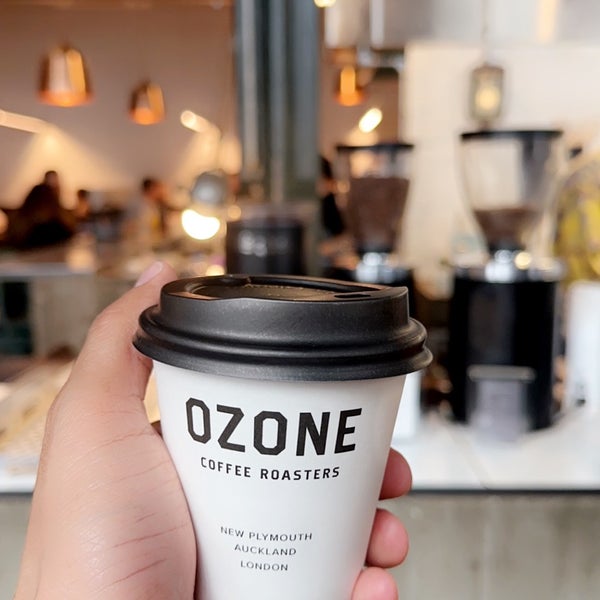 10/14/2023 tarihinde Azizziyaretçi tarafından Ozone Coffee Roasters'de çekilen fotoğraf