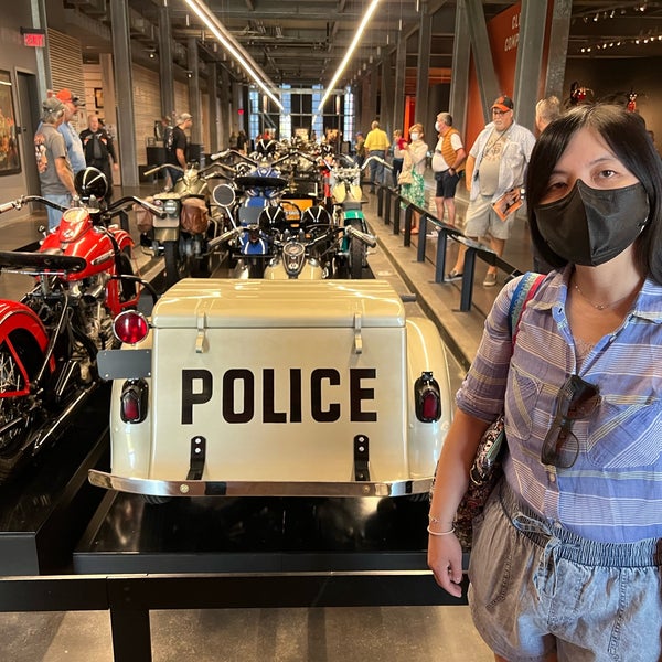 Photo prise au Harley-Davidson Museum par Hubert le9/8/2022
