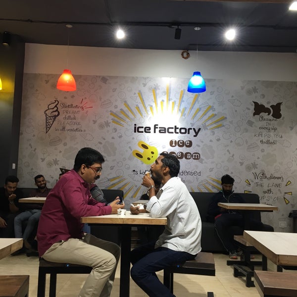 Ice factory. Ice factory