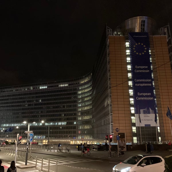 Photo taken at European Commission - Berlaymont by Roshan on 9/27/2019