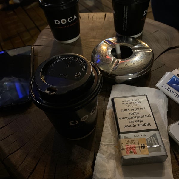Photo taken at DOCA - Department of Coffee &amp; Art by Ali D. on 12/27/2019