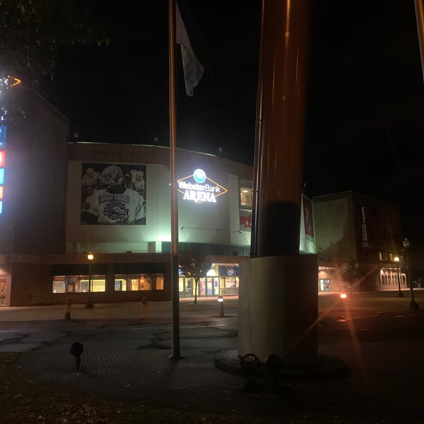 Photo taken at Total Mortgage Arena by Donna L. on 10/28/2019