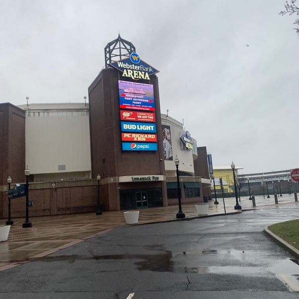 Photo taken at Total Mortgage Arena by Donna L. on 3/19/2020